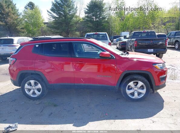 3C4NJDBB3JT435642 2018 JEEP COMPASS Red სალონის 360-გრადუსიანი ხედი