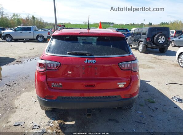3C4NJDBB3JT435642 2018 JEEP COMPASS Red 