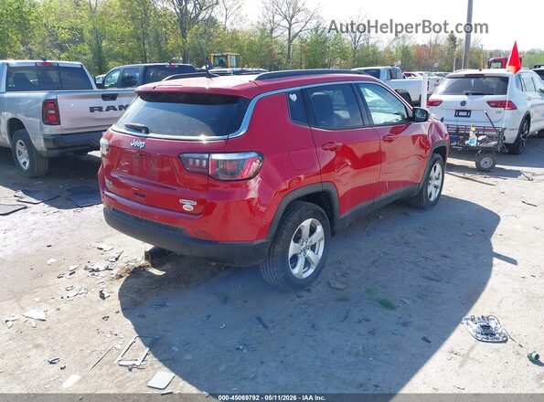 3C4NJDBB3JT435642 2018 JEEP COMPASS Red უკანა მარჯვენა