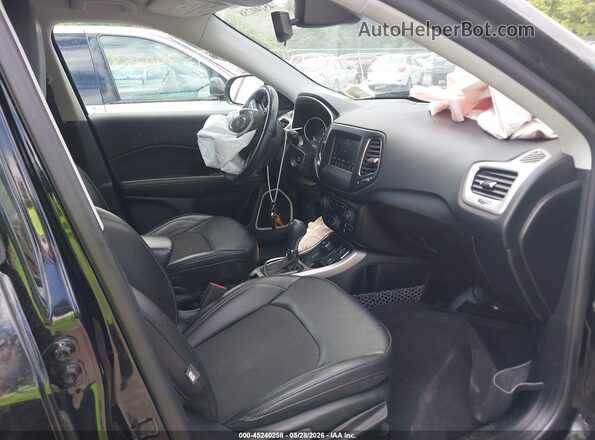 3C4NJDBB3KT760891 2019 JEEP COMPASS Black Widok wnętrza z przodu