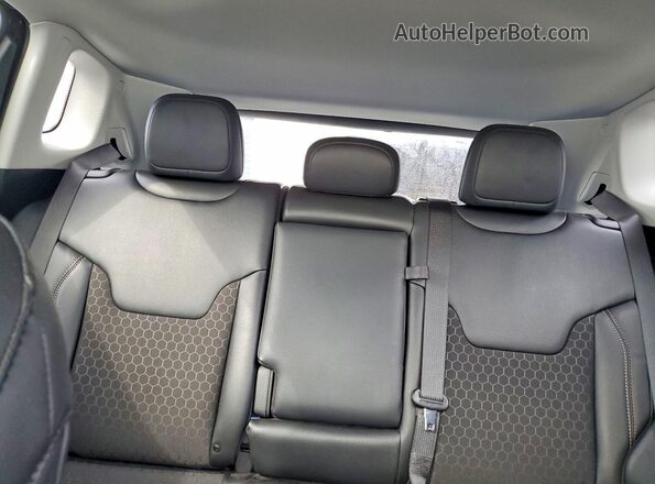 3C4NJDBB3LT157487 2020 JEEP COMPASS Black Vista de los asientos traseros