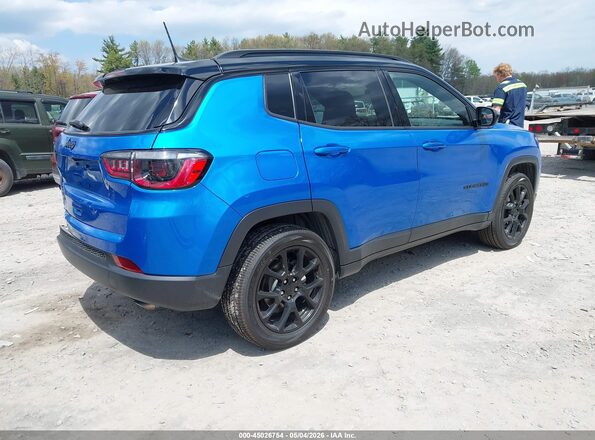 3C4NJDBB3NT197152 2022 JEEP COMPASS Blue Rear right