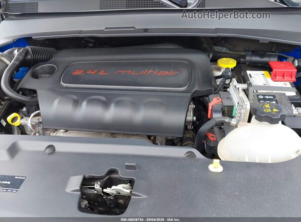 3C4NJDBB3NT197152 2022 JEEP COMPASS Blue Rear view