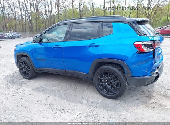 3C4NJDBB3NT197152 2022 JEEP COMPASS Blue 360 interior view