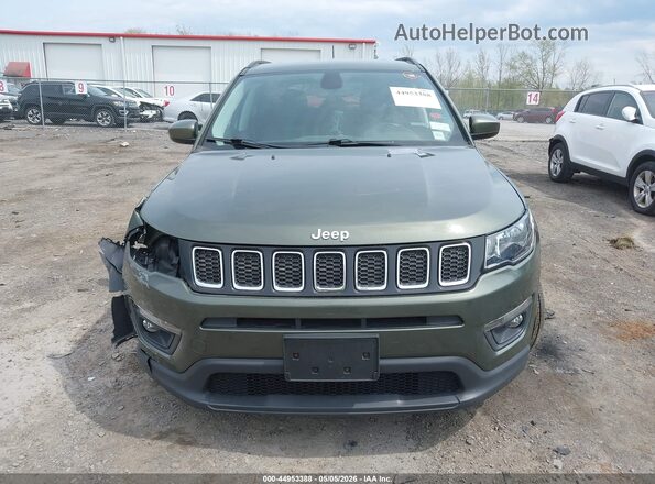 3C4NJDBB4KT840359 2019 JEEP COMPASS Green Vista del cuadro de instrumentos
