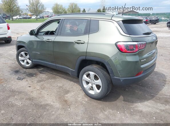 3C4NJDBB4KT840359 2019 JEEP COMPASS Green Trasero izquierdo