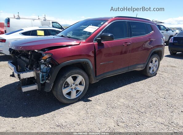 3C4NJDBB4NT148090 2022 JEEP COMPASS Maroon 