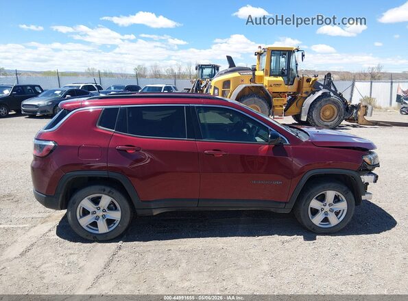 3C4NJDBB4NT148090 2022 JEEP COMPASS Maroon 
