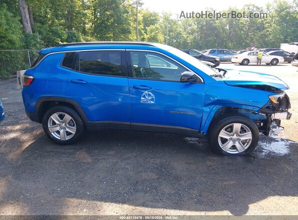 3C4NJDBB4NT152107 2022 JEEP COMPASS Синий Панорамный вид салона 360°