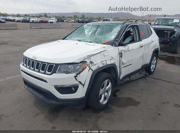 3C4NJDBB5JT131275 2018 JEEP COMPASS White Передня ліва чверть