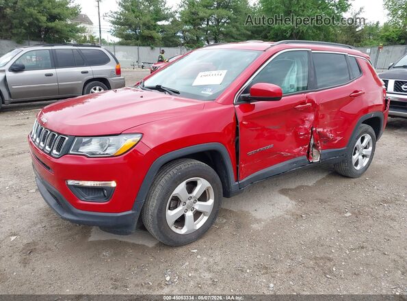 3C4NJDBB5JT199401 2018 JEEP COMPASS Red 