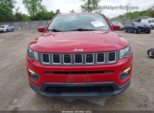 3C4NJDBB5JT199401 2018 JEEP COMPASS Red 