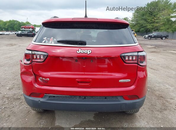 3C4NJDBB5JT199401 2018 JEEP COMPASS Red 