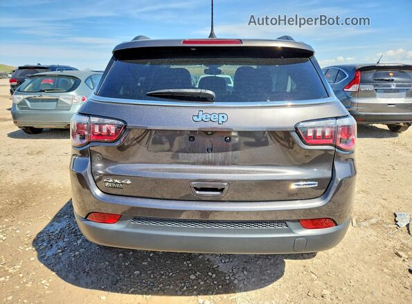 3C4NJDBB5JT401489 2018 JEEP COMPASS Gray Հետևի տեսք
