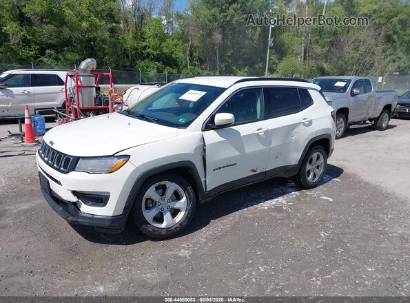 3C4NJDBB5KT839043 2019 JEEP COMPASS White Передня ліва чверть