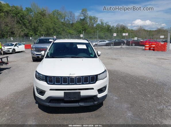 3C4NJDBB5KT839043 2019 JEEP COMPASS White Вид щитка приладів
