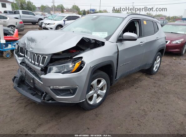 3C4NJDBB5MT515982 2021 JEEP COMPASS Серебряный Передняя левая четверть