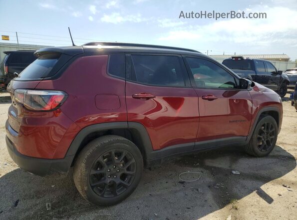 3C4NJDBB5NT165951 2022 JEEP COMPASS Burgundy უკანა მარჯვენა