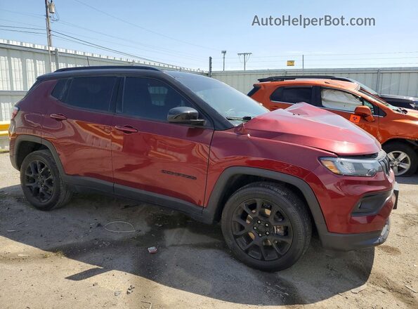 3C4NJDBB5NT165951 2022 JEEP COMPASS Burgundy წინა მარჯვენა