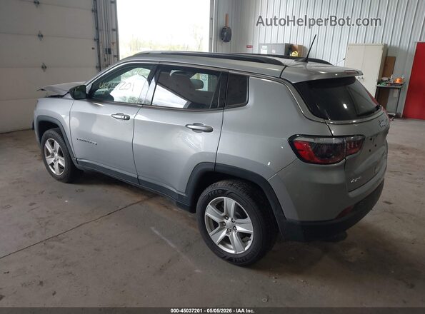 3C4NJDBB5NT216848 2022 JEEP COMPASS Silver Rear left