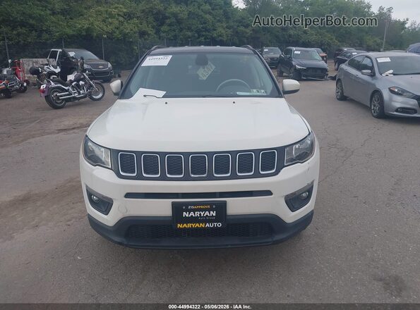 3C4NJDBB6JT270704 2018 JEEP COMPASS White Սարքավորումների վահանակի տեսք