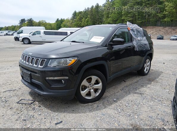 3C4NJDBB6KT689427 2019 JEEP COMPASS Black Առջևի ձախ երեք քառորդ տեսարան