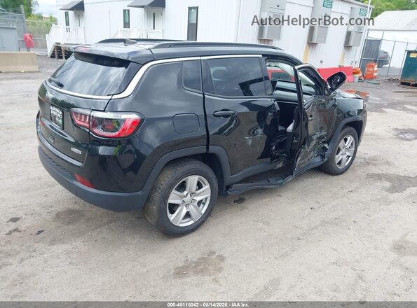 3C4NJDBB6NT211593 2022 JEEP COMPASS Black უკანა მარჯვენა