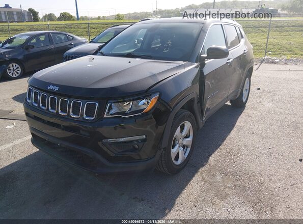 3C4NJDBB7JT262742 2018 JEEP COMPASS Black Front view
