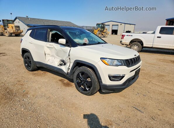 3C4NJDBB7KT648613 2019 JEEP COMPASS White წინა მარჯვენა