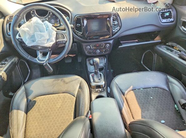 3C4NJDBB7KT648613 2019 JEEP COMPASS White წინა პანელის ხედი