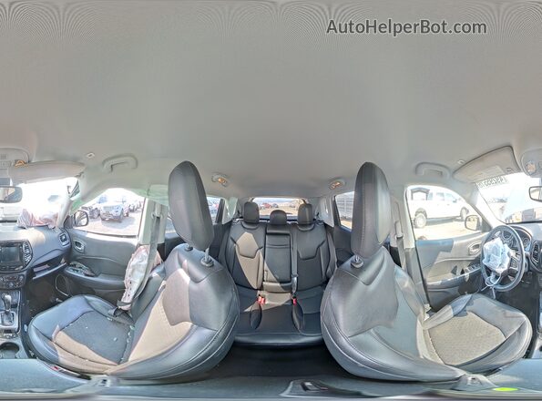 3C4NJDBB7KT648613 2019 JEEP COMPASS White VIN კოდის სტიკერის ხედი