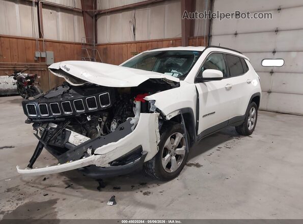 3C4NJDBB7KT847502 2019 JEEP COMPASS White Vista tres cuartos delantera izquierda