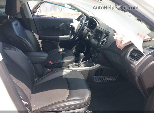 3C4NJDBB7LT168718 2020 JEEP COMPASS White წინა სალონის ხედი