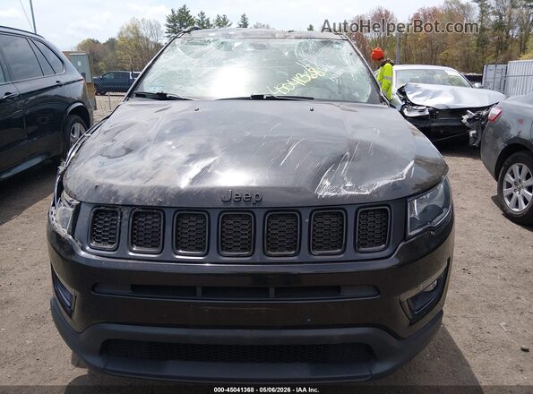 3C4NJDBB7MT578601 2021 JEEP COMPASS Black Widok zestawu wskaźników