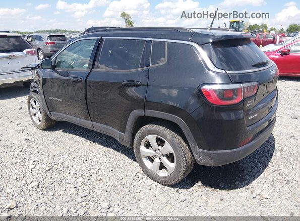 3C4NJDBB8HT628606 2017 JEEP NEW COMPASS Черный Задняя левая четверть