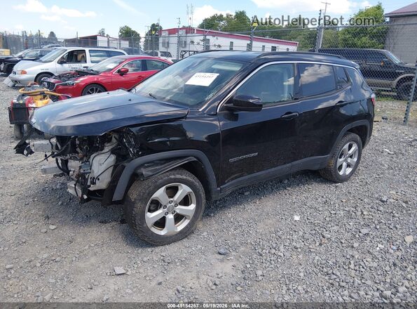 3C4NJDBB8HT628606 2017 JEEP NEW COMPASS Черный Передняя левая четверть