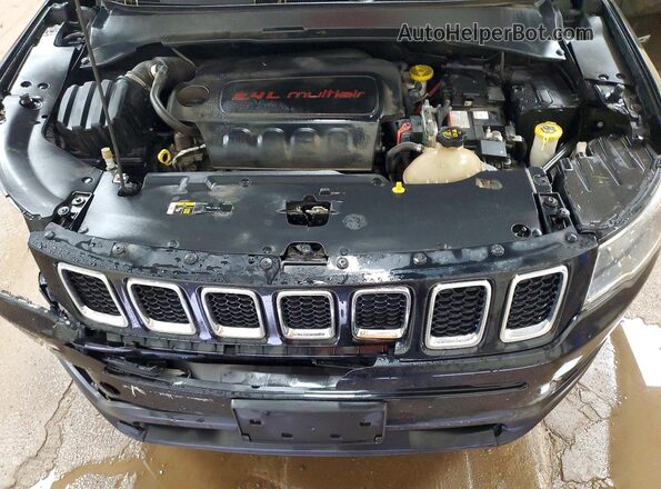 3C4NJDBB8HT687901 2017 JEEP COMPASS Black ძრავის განყოფილების ხედი