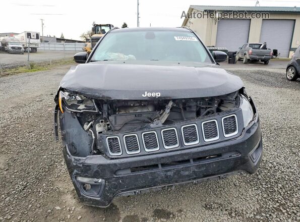 3C4NJDBB8JT117483 2018 JEEP COMPASS Black Вид спереду