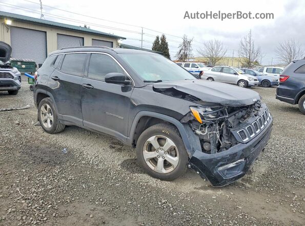 3C4NJDBB8JT117483 2018 JEEP COMPASS Black Передня права чверть