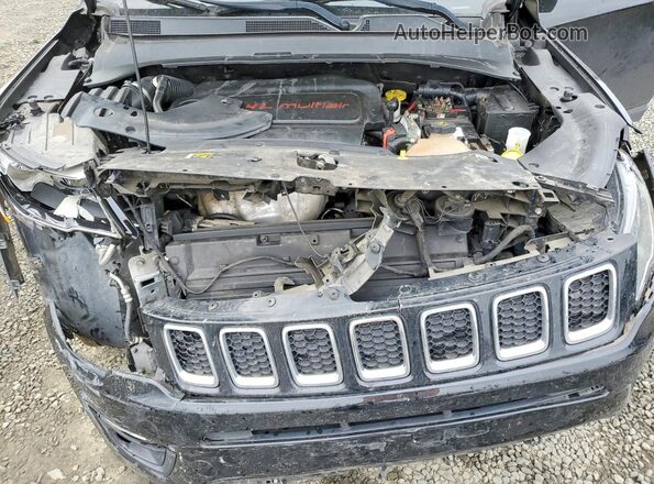 3C4NJDBB8JT117483 2018 JEEP COMPASS Black Вид підкапотного простору