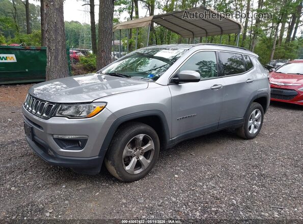 3C4NJDBB8KT659197 2019 JEEP COMPASS Gray Առջևի ձախ երեք քառորդ տեսարան