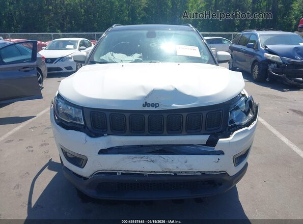 3C4NJDBB8KT713128 2019 JEEP COMPASS White ხელსაწყოთა პანელის ხედი