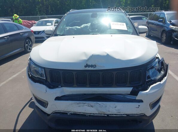 3C4NJDBB8KT713128 2019 JEEP COMPASS White წინა ხედი