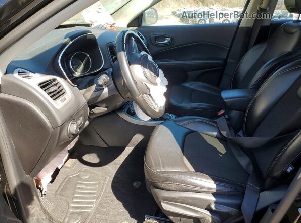 3C4NJDBB8MT501607 2021 JEEP COMPASS Black წინა სალონის ხედი