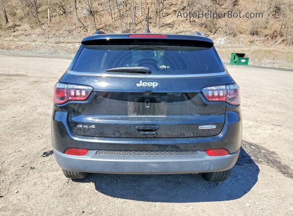 3C4NJDBB8MT501607 2021 JEEP COMPASS Black უკანა ხედი
