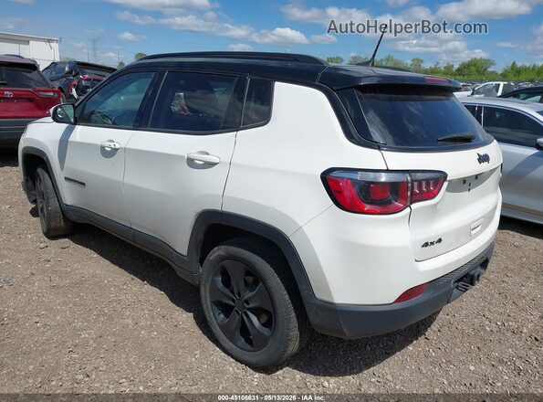 3C4NJDBB9JT394529 2018 JEEP COMPASS White Trasero izquierdo