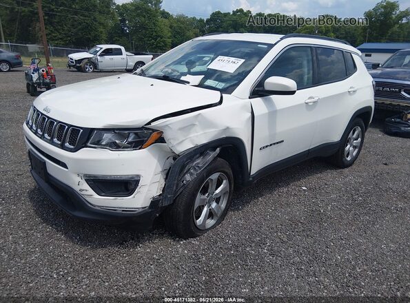 3C4NJDBB9JT401656 2018 JEEP COMPASS Белый Передняя левая четверть