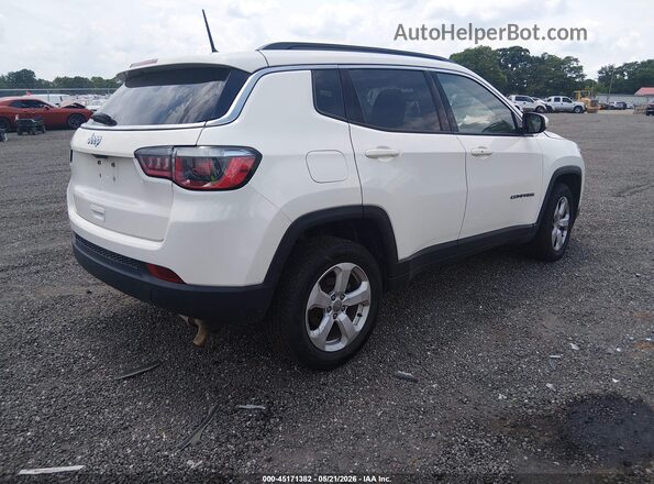 3C4NJDBB9JT401656 2018 JEEP COMPASS Белый Задняя правая четверть