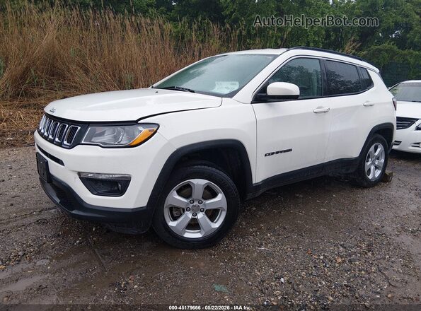 3C4NJDBB9MT544806 2021 JEEP COMPASS White წინა მარცხენა ხედი სამი მეოთხედიდან