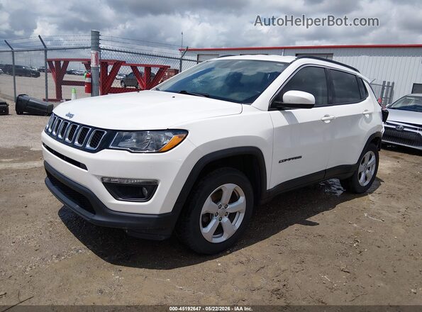 3C4NJDBB9MT552338 2021 JEEP COMPASS White Vista tres cuartos delantera izquierda